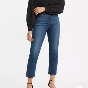 Levi’s wedgie straight jeans button fly
